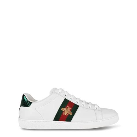 gucci bee trainers black|Gucci flats with bee.